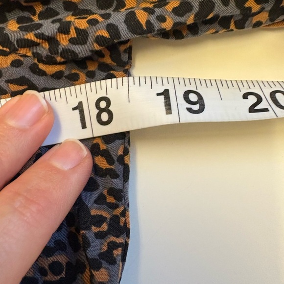 Ripe Maternity Dress button down animal print collared long sleeve comfy size XS - Picture 7 of 8